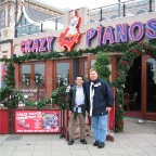 Outside Crazy Pianos Dueling, Holland